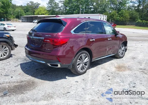 2018 Acura Mdx Technology Package Acurawatch Plus Pkg z USA, uszkodzony, nr VIN 5J8YD4H58JL013823